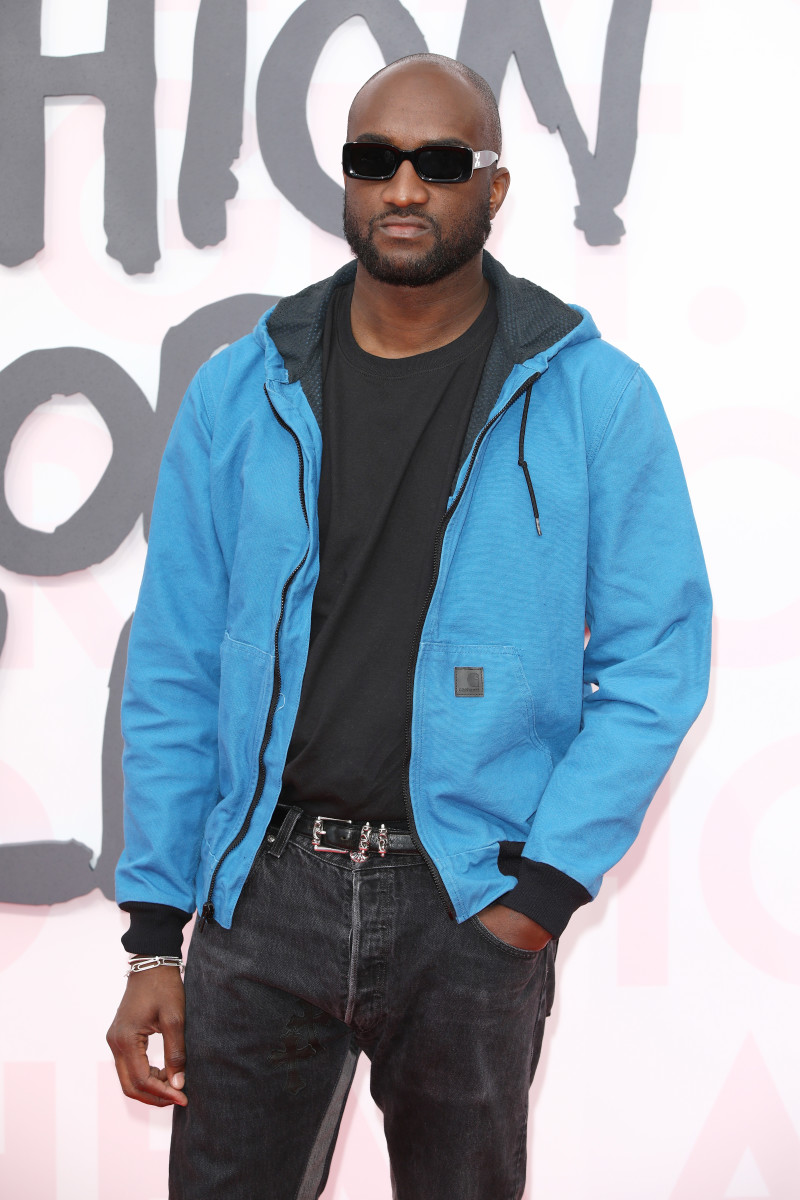 Virgil Abloh at Fashion for Relief Cannes 2018. Photo: John Phillips/Getty Images
