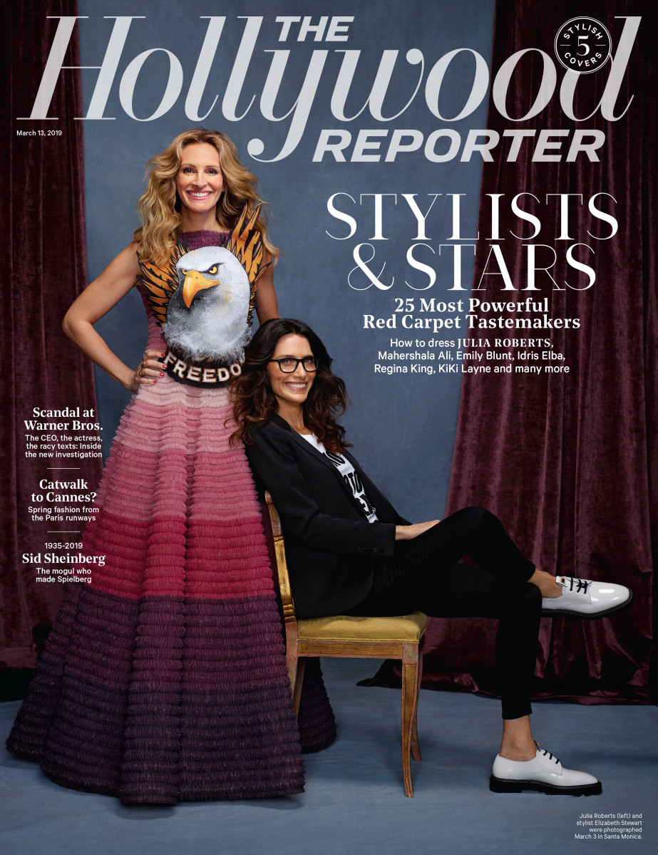 The cover of The Hollywood Reporter's Most Powerful Stylists issue. Photo: Courtesy of The Hollywood Reporter