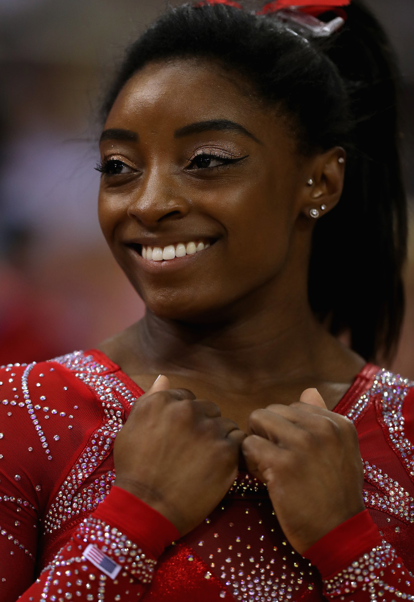 Simone Biles No Makeup