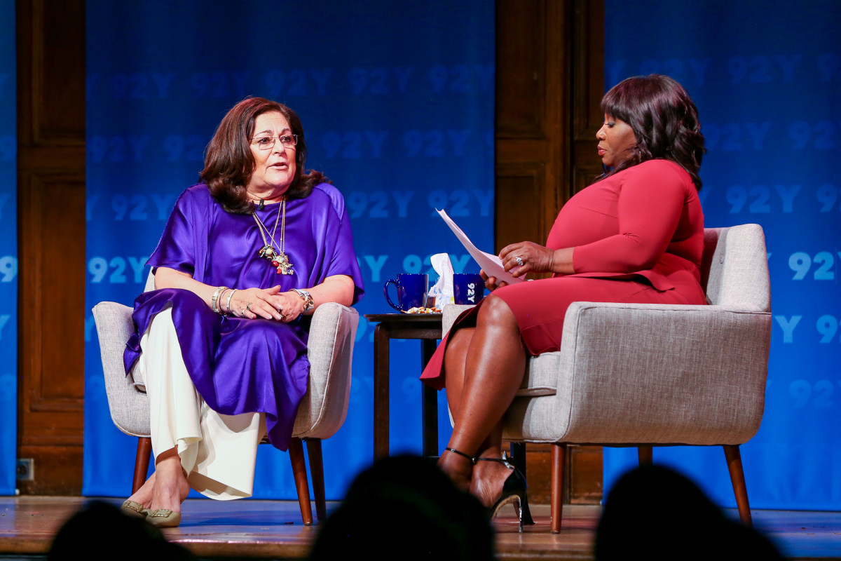 Fern Mallis and Bevy Smith at 92Y. Photo: Andrea Klerides/Michael Priest Photography/Courtesy of 92Y