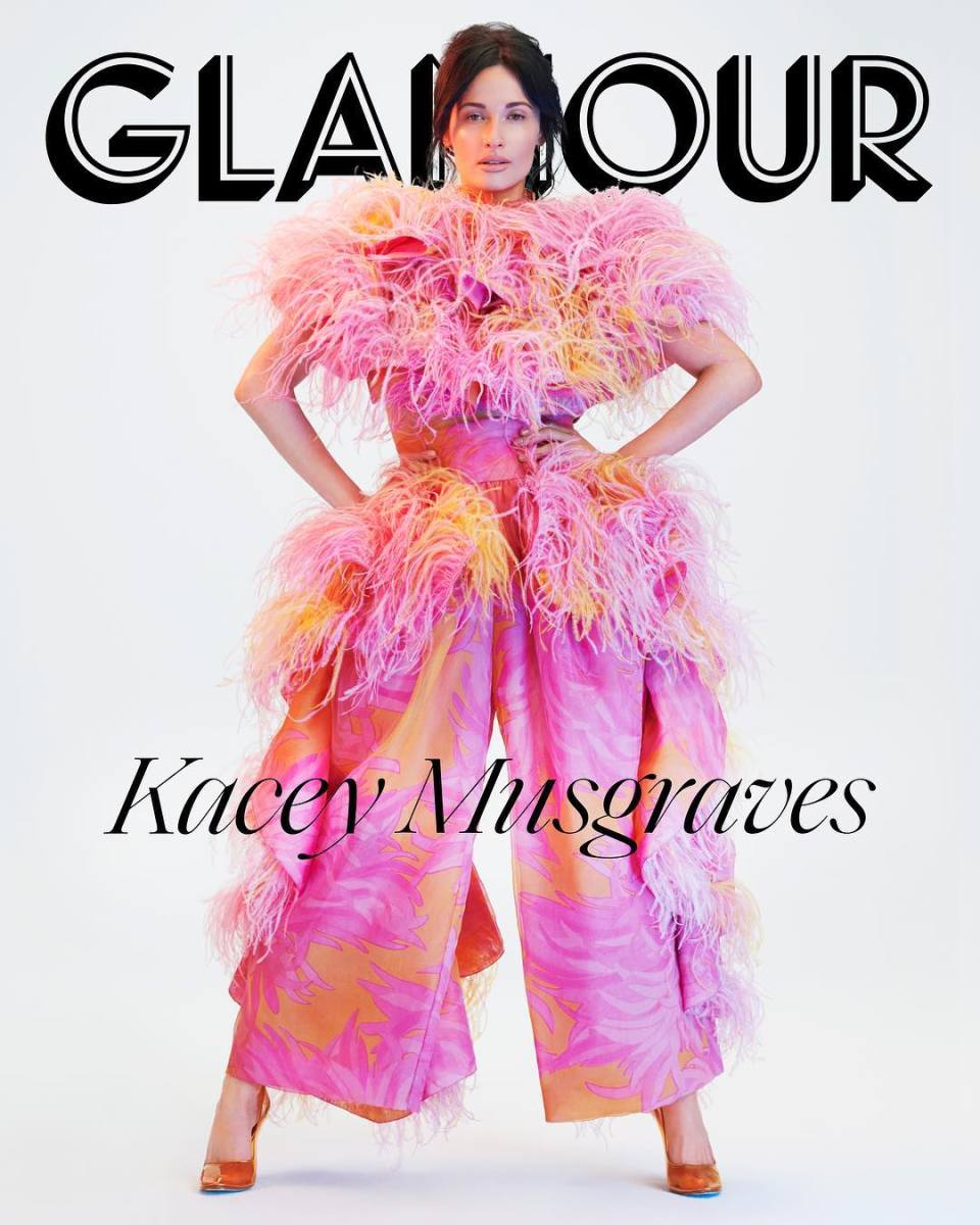 Kacey Musgraves on the March cover of "Glamour." Photo: Eric Ray Davidson 