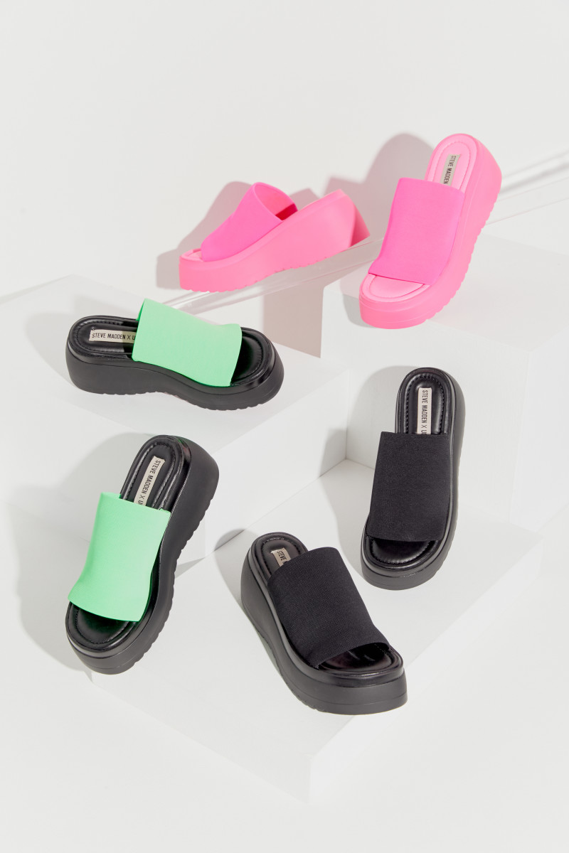 Steve Madden UO Exclusive Slinky Platform Sandal, $70, available here.