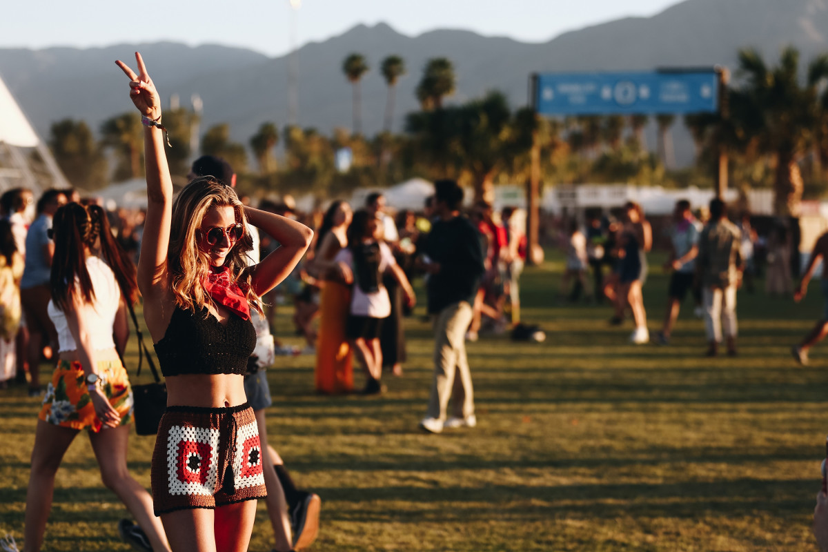Festivalgoers at the 2018 Coachella Valley Music And Arts Festival. Photo: Rich Fury/Getty Images for Coachella