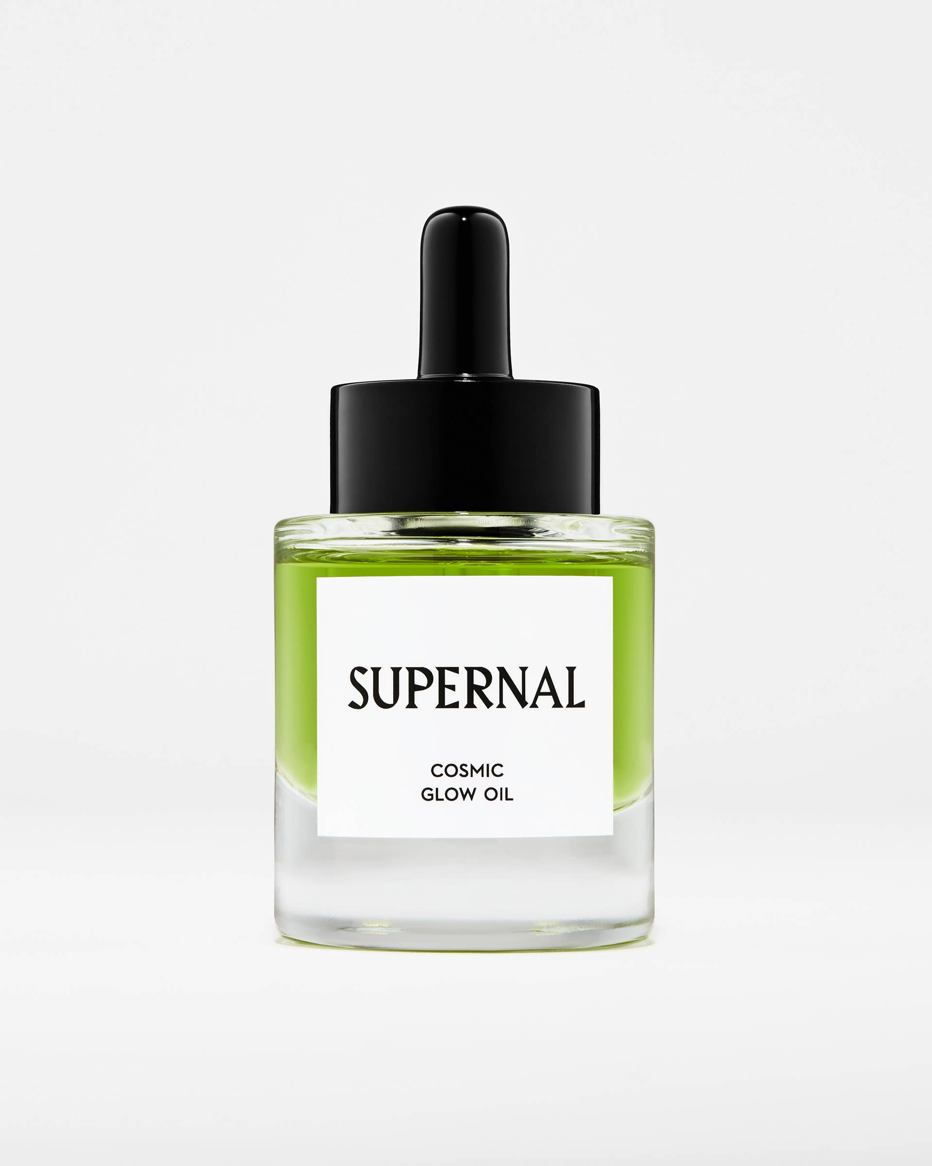 face oil green bottle Fashionista  review Glow Oil  Supernal Cosmic