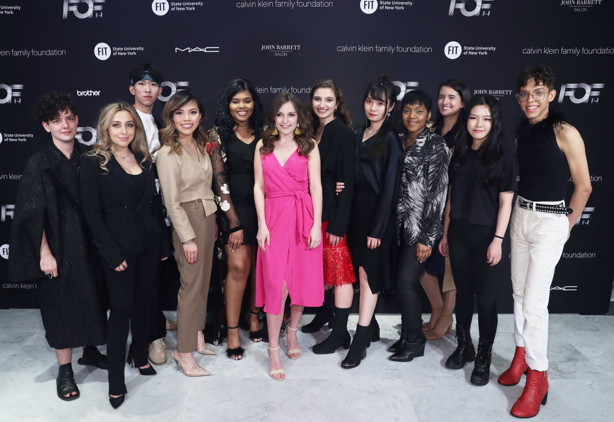 FIT's 2019 Future of Fashion Critic Award winners. Photo: Bennett Raglin/Getty Images for FIT