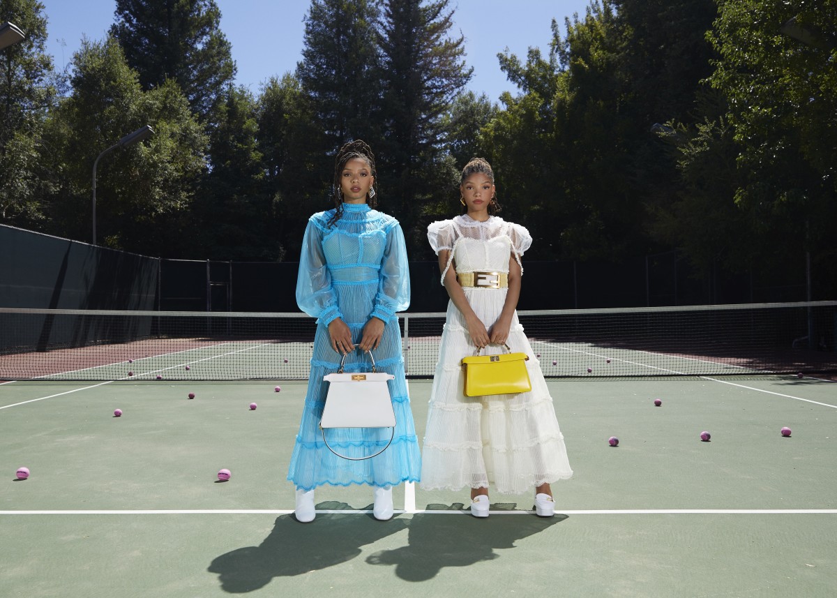 Chloe x Halle (and Their Tennis Court) Star in Fendi's Latest Campaign -  Fashionista