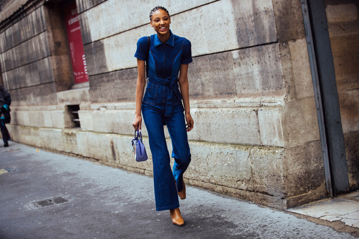 denim jumpsuits