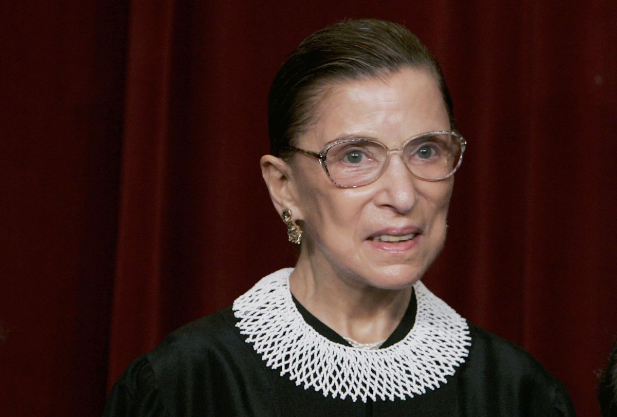 Justice Ruth Bader Ginsburg in 2006.