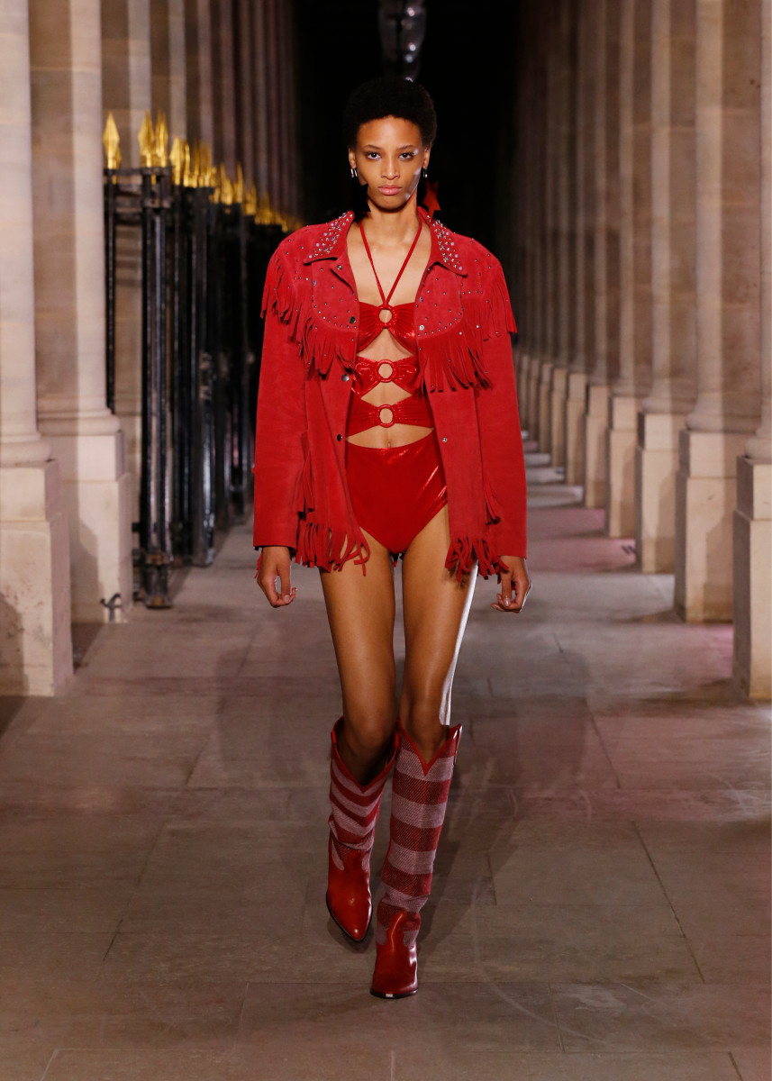 A look from Isabel Marant's Spring 2021 collection.
