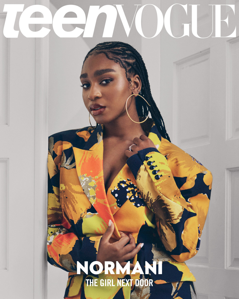 Normani on the October 2020 cover of "Teen Vogue." 