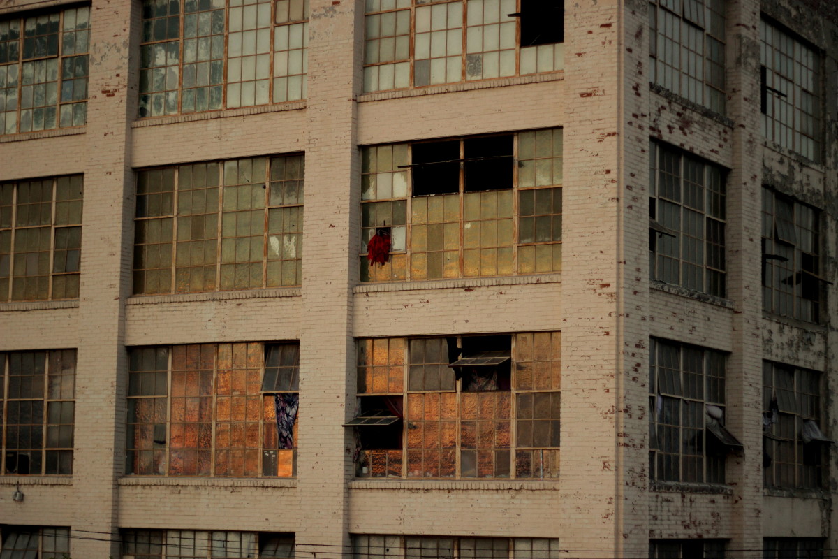 A garment factory in downtown L.A.