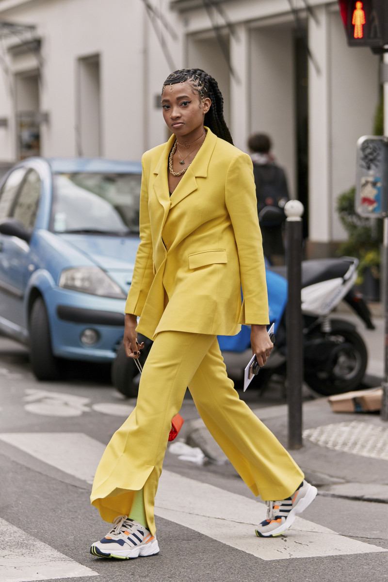 Candace Marie Stewart at Paris Fashion Week in February 2019. 