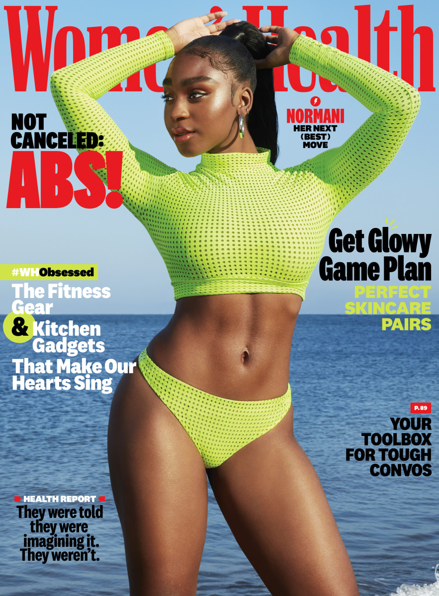 Normani on the December 2020 cover of "Women's Health." 
