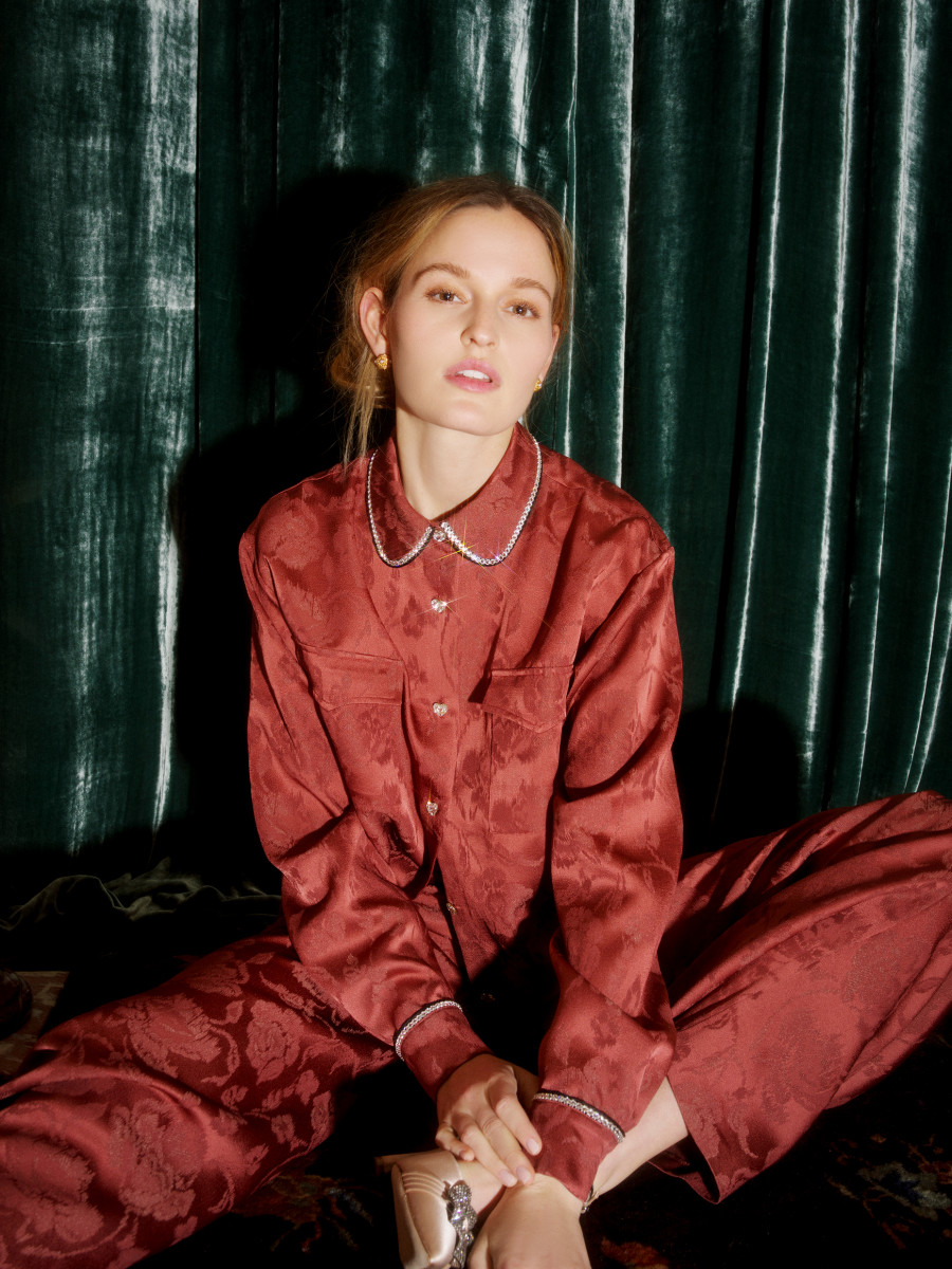 Markarian Presents a Luxe Vision of 'Giving In' to Loungewear For Fall 2021