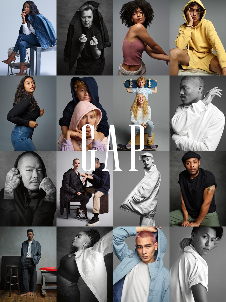 Images from Gap's Generation Good campaign.