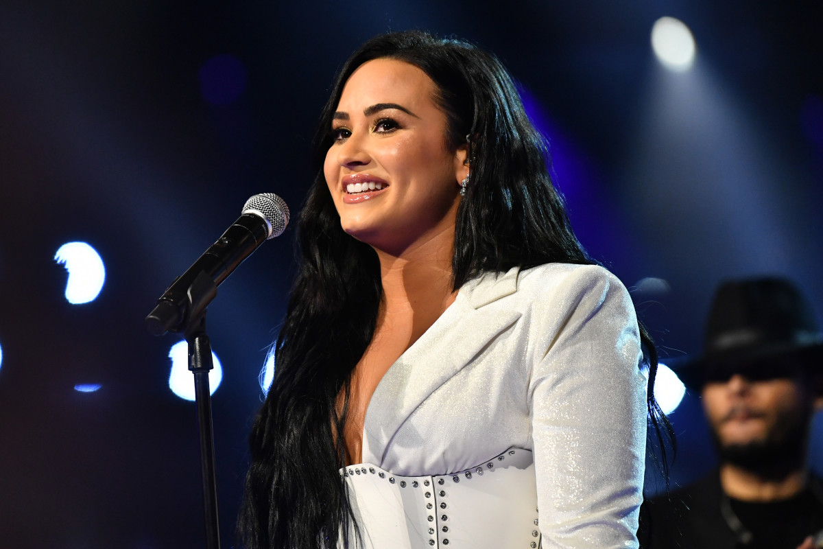 Demi Lovato performs onstage during the 62nd Annual GRAMMY Awards