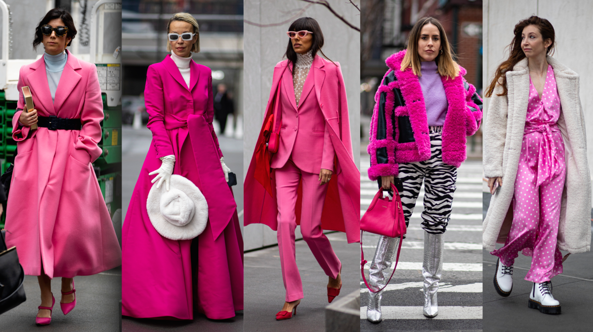 Bright Pink Was a Street-Style Hit on Day 4 of New York Fashion Week ...