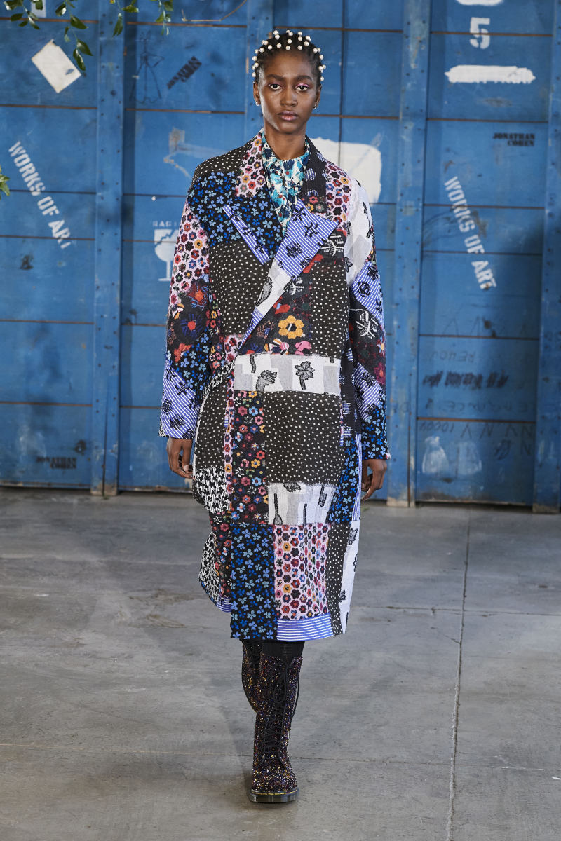 A look from Jonathan Cohen's Fall 2020 runway.