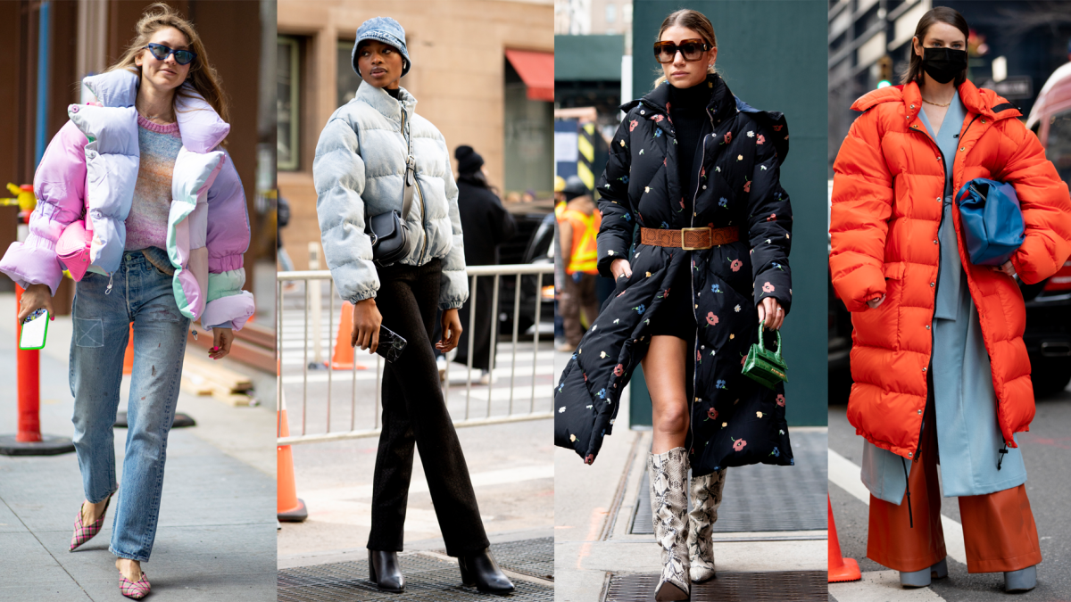 On the street at New York Fashion Week Fall 2020. 