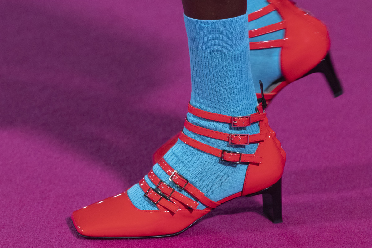 A shoe from MSGM's Fall 2020 collection. 