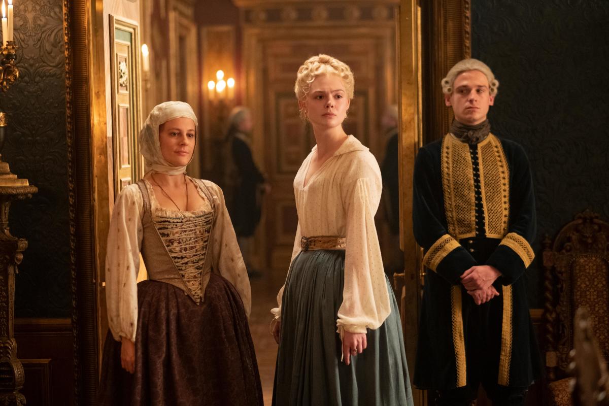 Elle Fanning Wears Dior-Inspired Imperial Gowns in Hulu's 'The ...