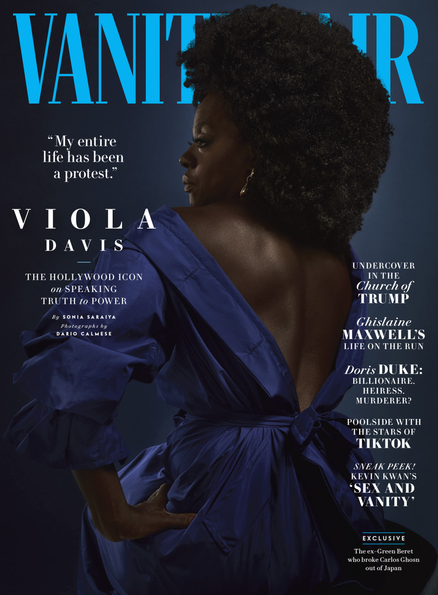Viola Davis on the July/August 2020 cover of "Vanity Fair." 