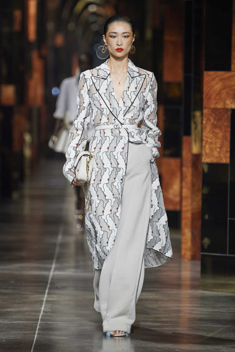 Kim Jones Goes Disco for Fendi Spring 2022
