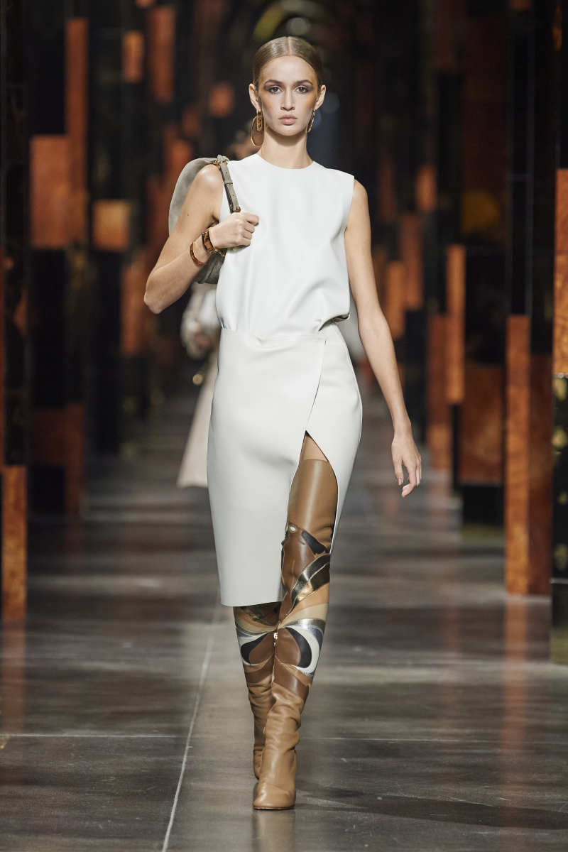 Kim Jones Goes Disco for Fendi Spring 2022