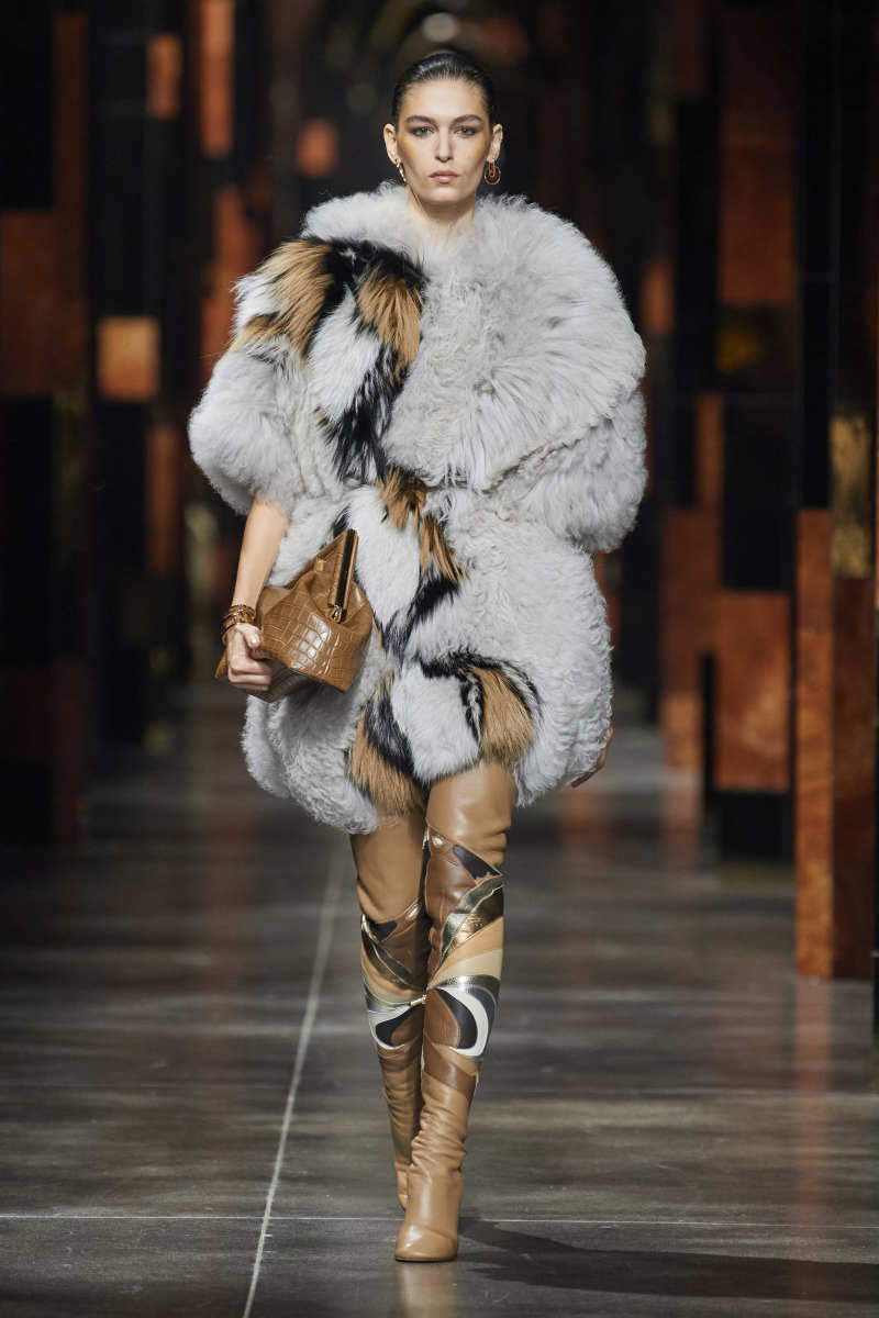 Kim Jones Goes Disco for Fendi Spring 2022