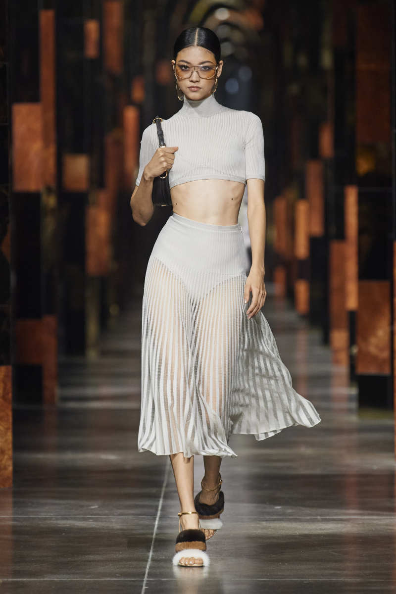 Kim Jones Goes Disco for Fendi Spring 2022