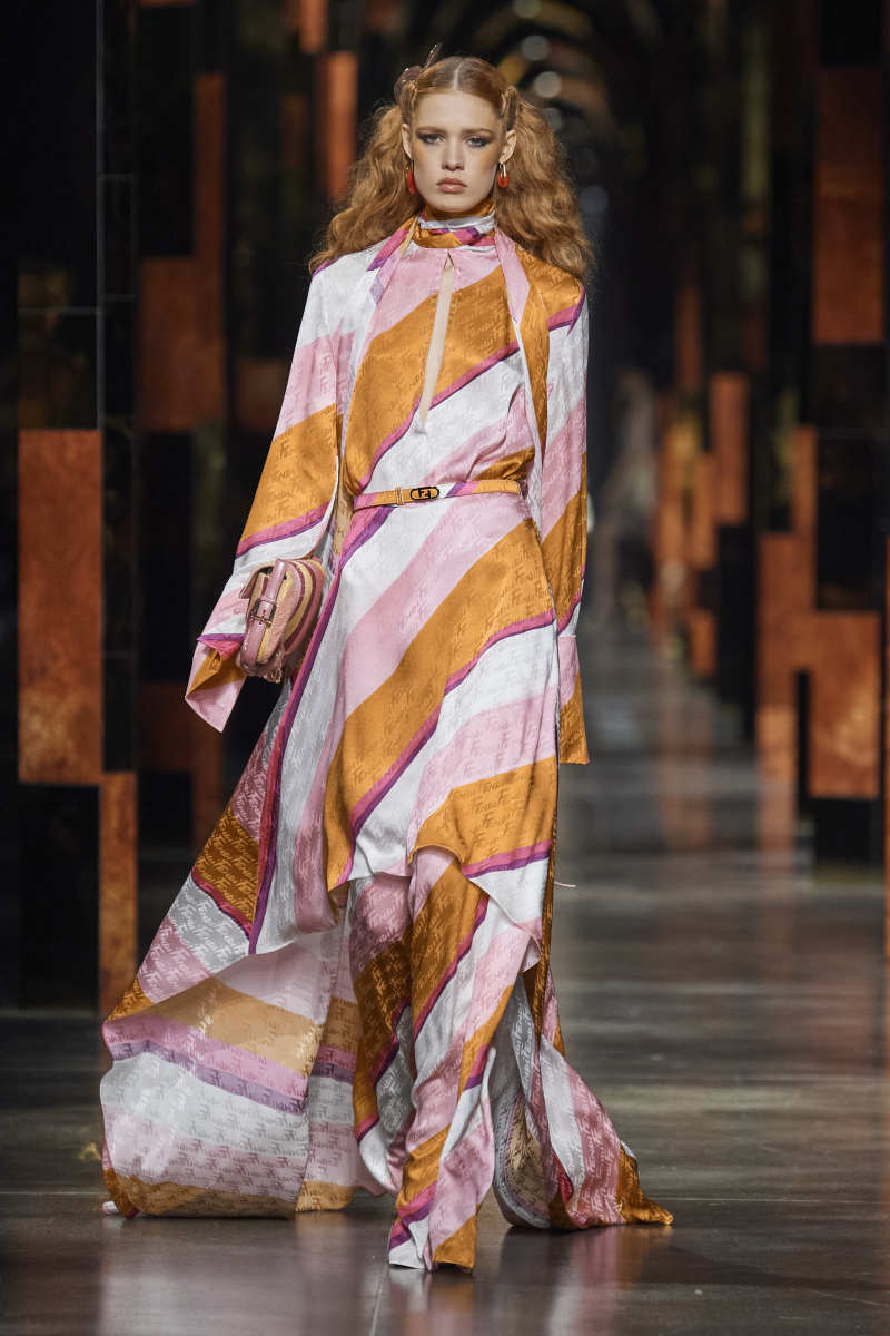 Kim Jones Goes Disco for Fendi Spring 2022