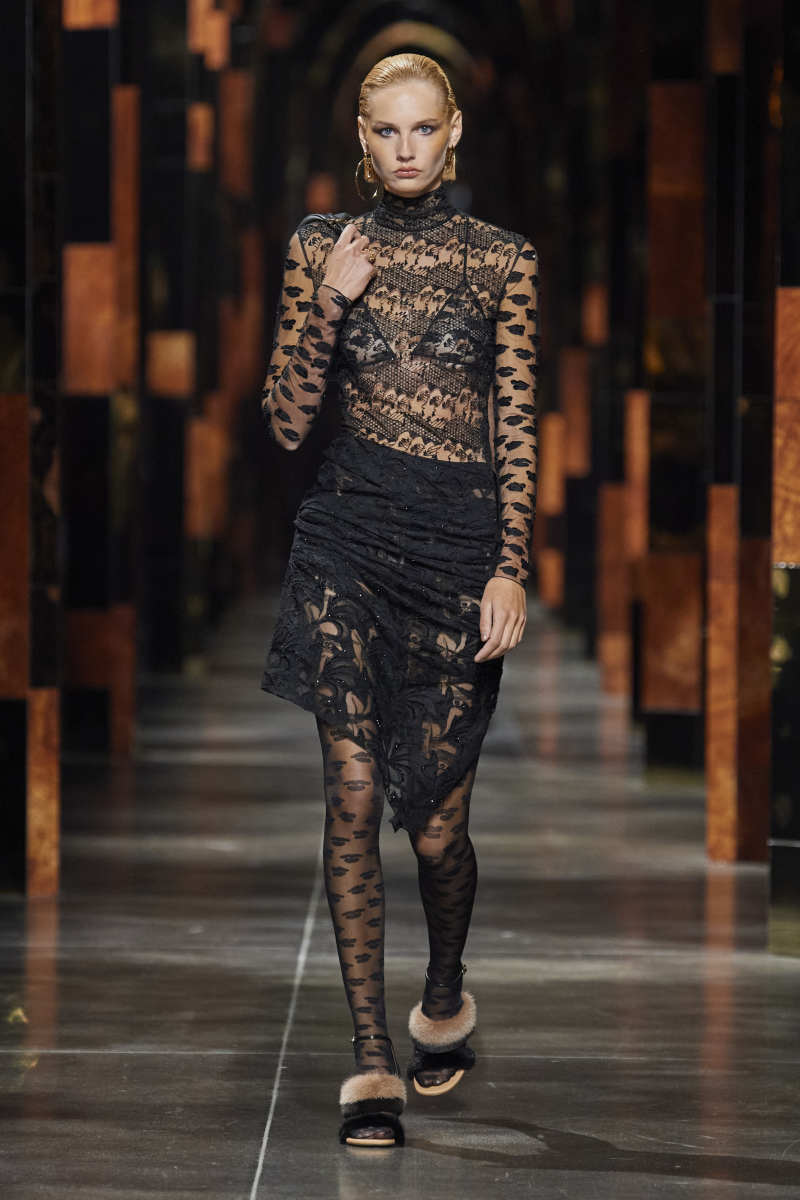 Kim Jones Goes Disco for Fendi Spring 2022