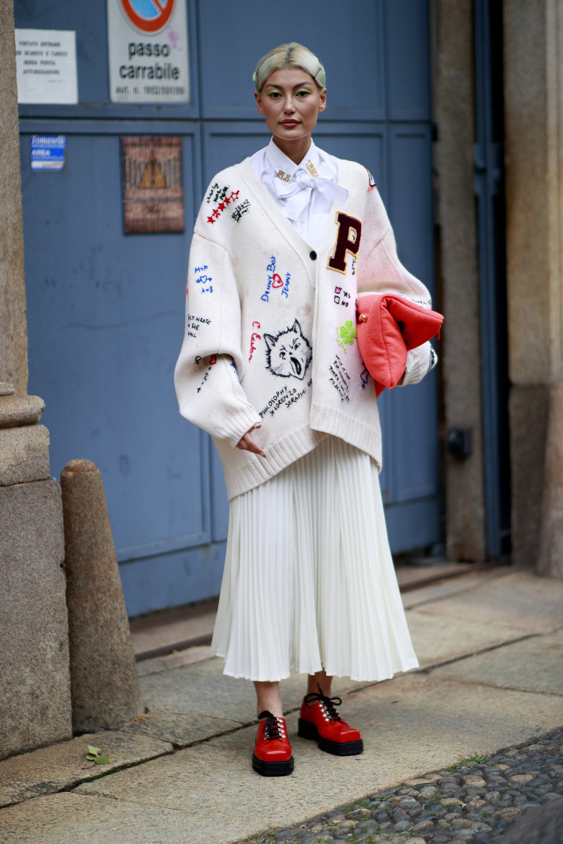 The Best Street Style Looks From Milan Fashion Week Spring 2022
