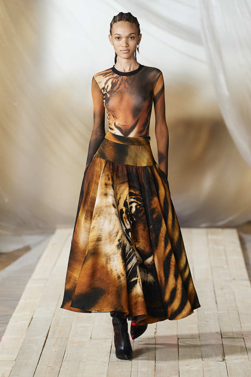 According to the Fashion Week Runways, This Is the Stand-Out Animal Print For Spring 2022