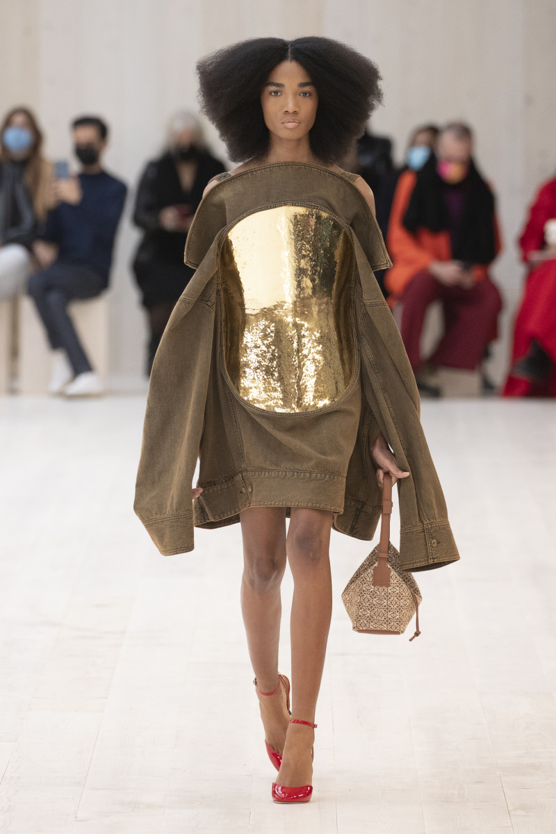 A Moment for the Shoes at the Loewe Spring 2022 Show
