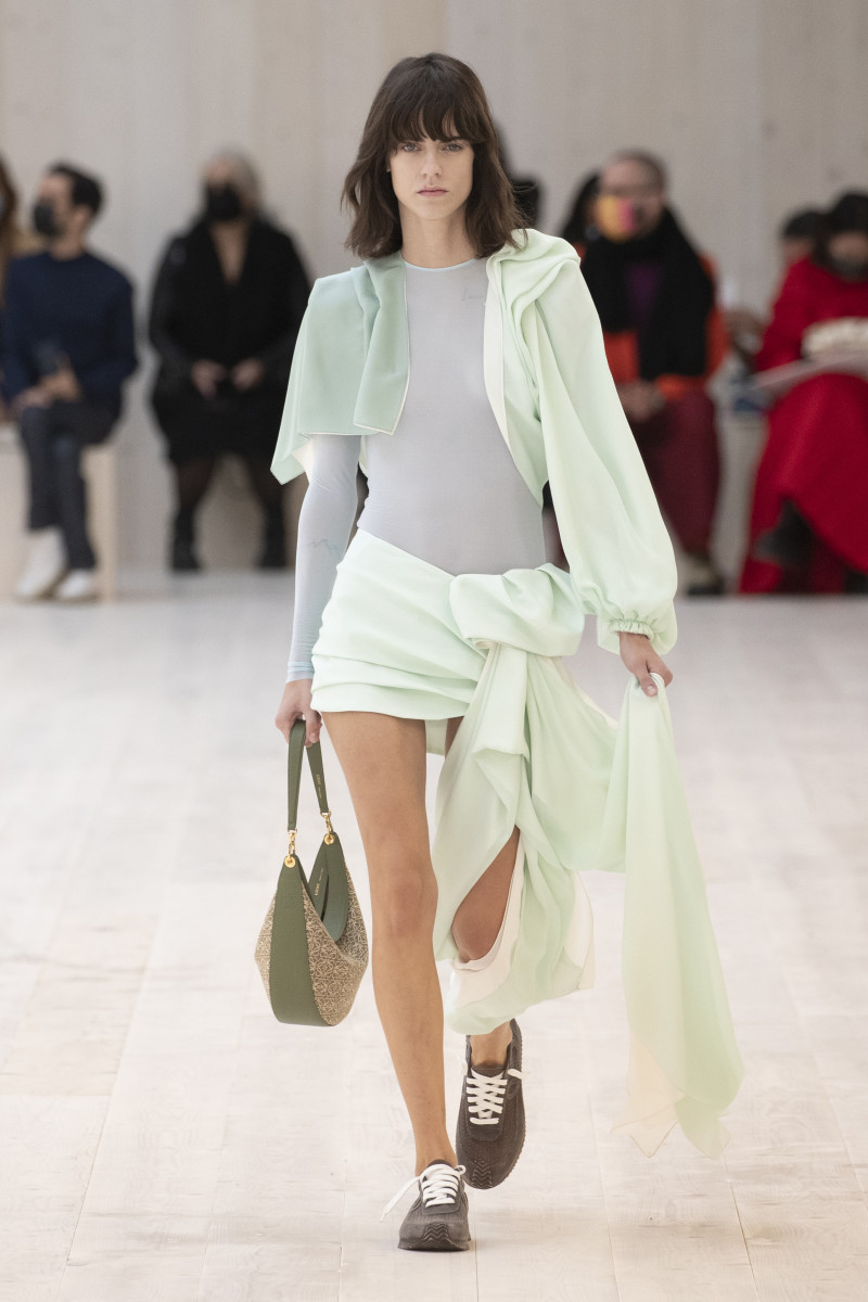 A Moment for the Shoes at the Loewe Spring 2022 Show