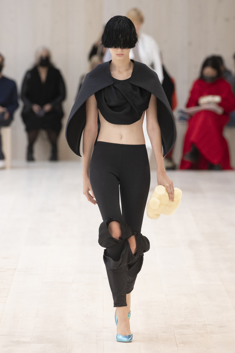 A Moment for the Shoes at the Loewe Spring 2022 Show