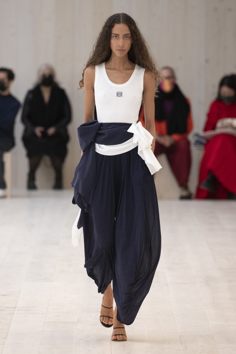 A Moment for the Shoes at the Loewe Spring 2022 Show