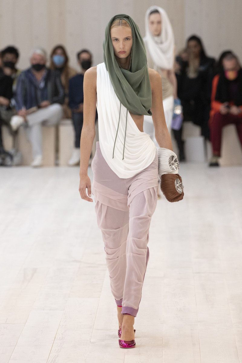 A Moment for the Shoes at the Loewe Spring 2022 Show