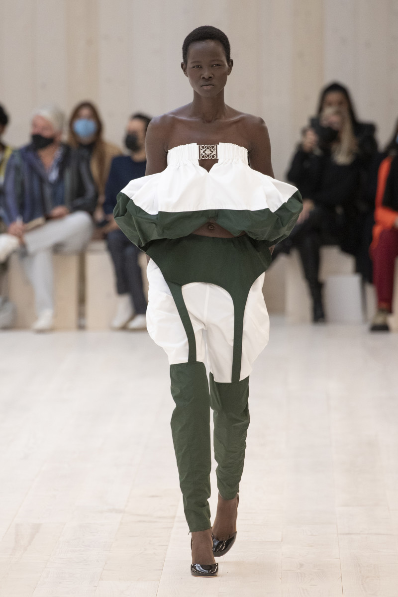 A Moment for the Shoes at the Loewe Spring 2022 Show