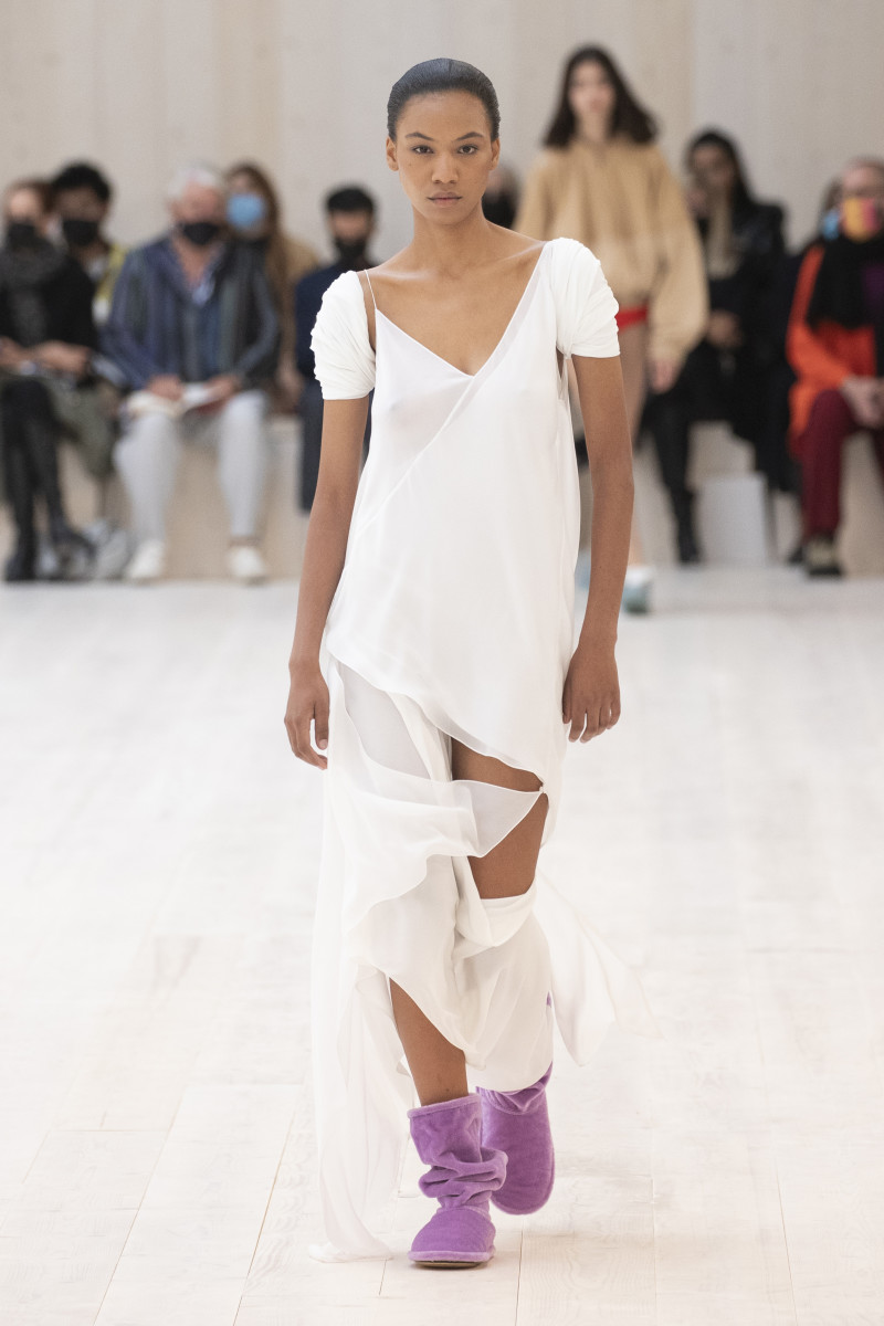 A Moment for the Shoes at the Loewe Spring 2022 Show