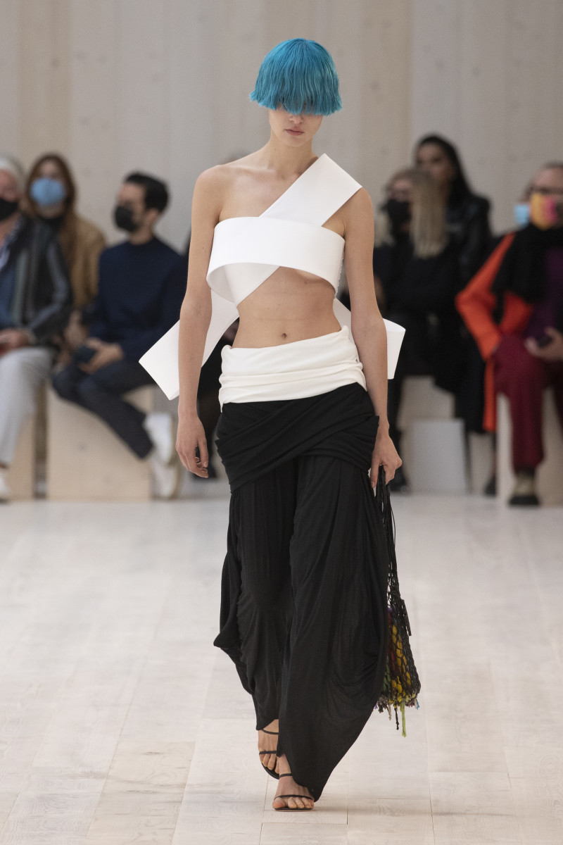 A Moment for the Shoes at the Loewe Spring 2022 Show