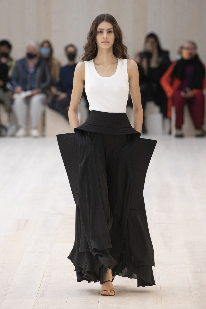 A Moment for the Shoes at the Loewe Spring 2022 Show