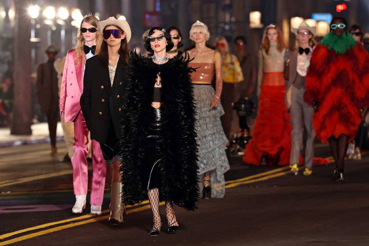 There Were...SO Many Celebrities at Gucci's Love Parade Fashion Show