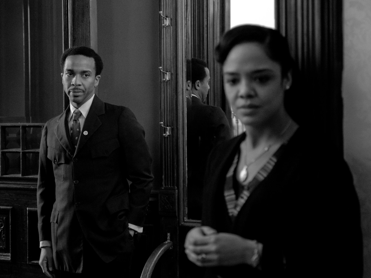 Brian (André Holland), with Irene.