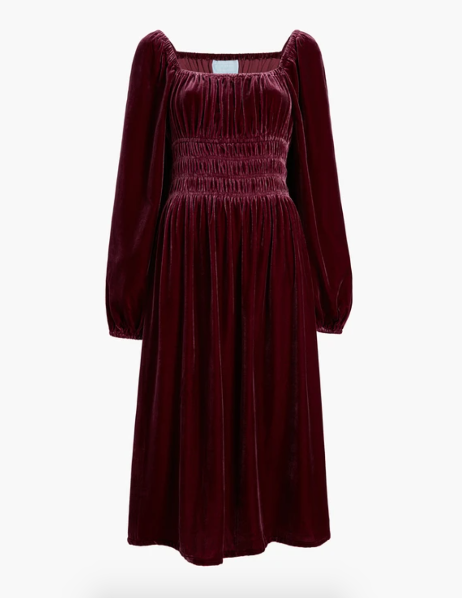 Great Outfits in Fashion History: Juno Temple in Holiday-Ready Velvet