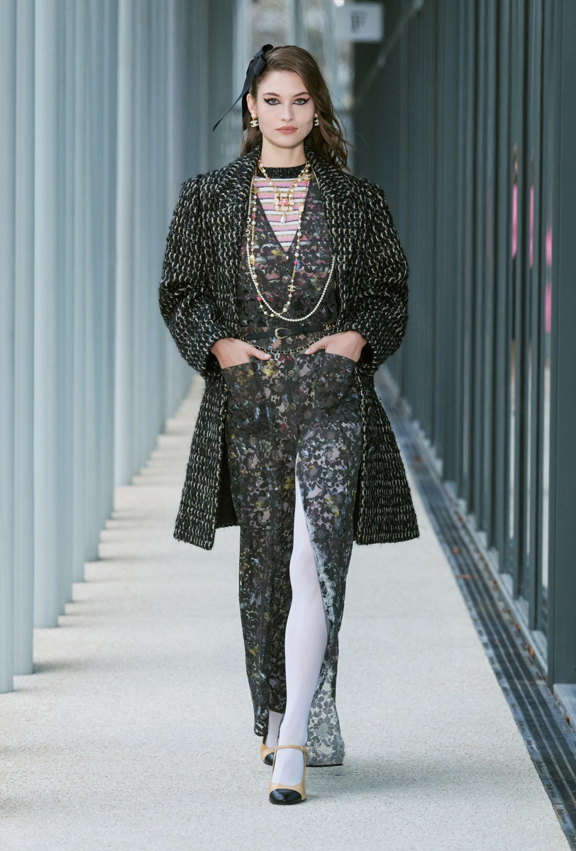 Virginie Viard Ties One on for Chanel Métiers d'Art 2022