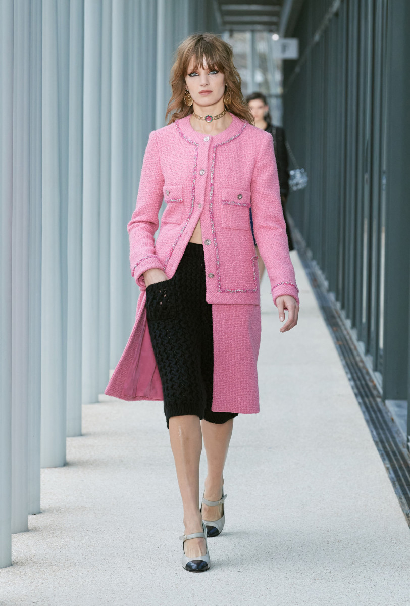 Virginie Viard Ties One on for Chanel Métiers d'Art 2022