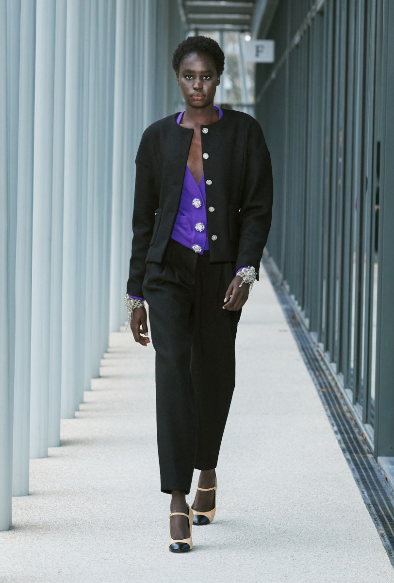 Virginie Viard Ties One on for Chanel Métiers d'Art 2022