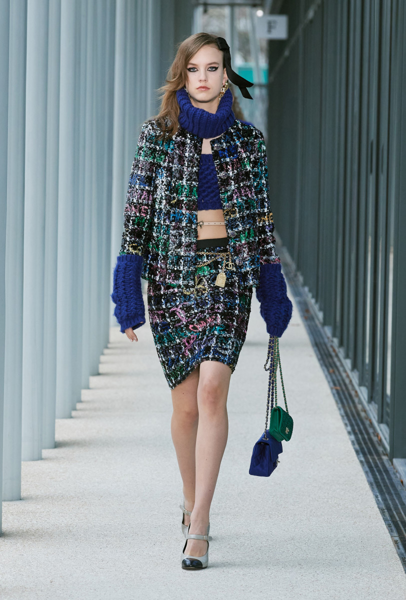 Virginie Viard Ties One on for Chanel Métiers d'Art 2022